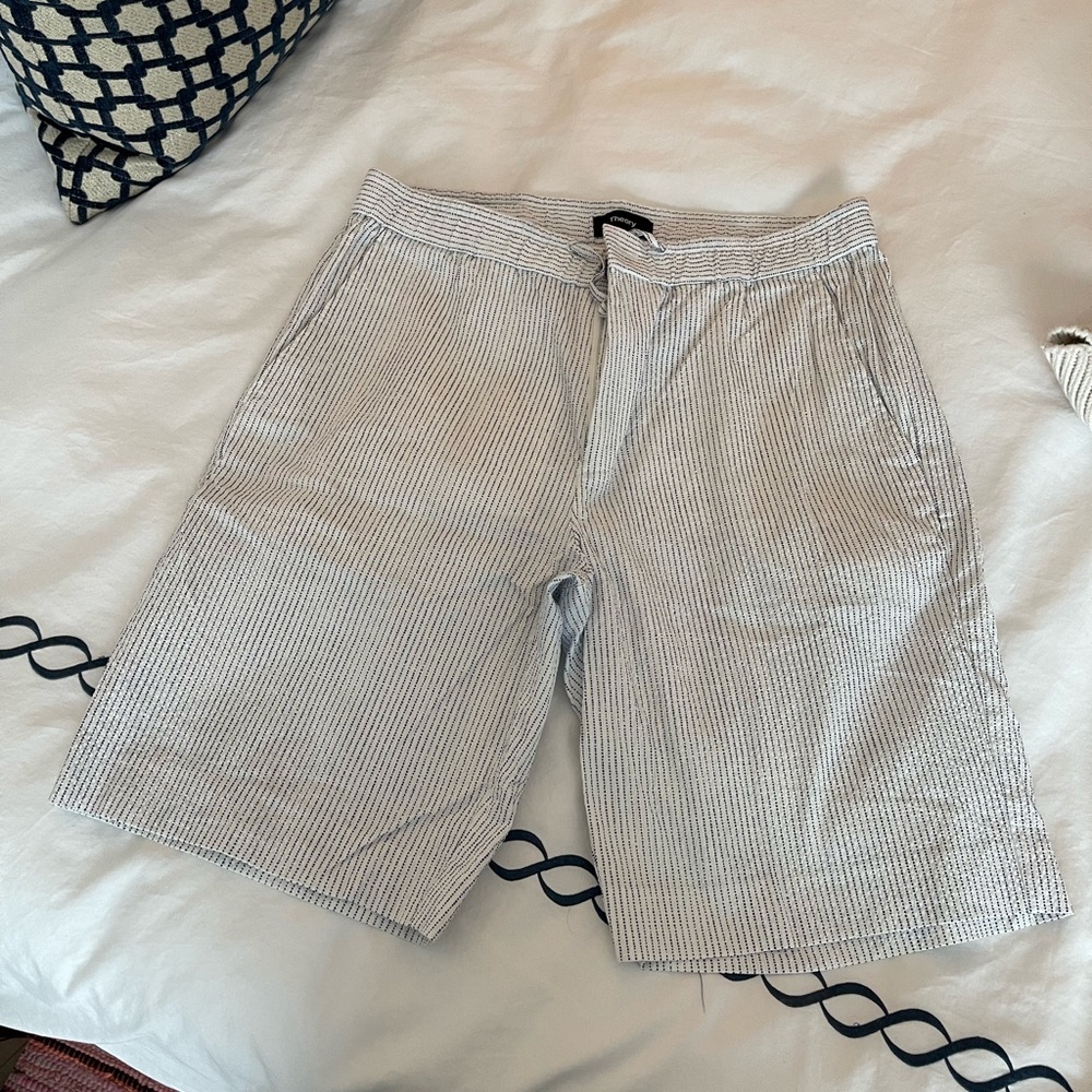 THEORY Seersucker Shorts